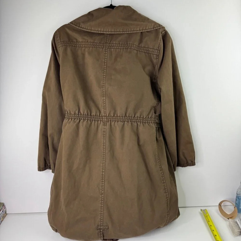 Anthropologie Daughters of the Liberation Khaki Barn Chore Utility Coat - Picture 2 of 9